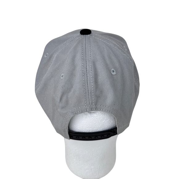 Disney Parks Mickey Mouse Snapback Cap Casual Ombre Gray Black Unisex One Size - Picture 3 of 12